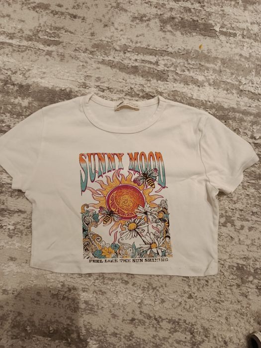 Top/krótki t-shirt w rozmiarze S