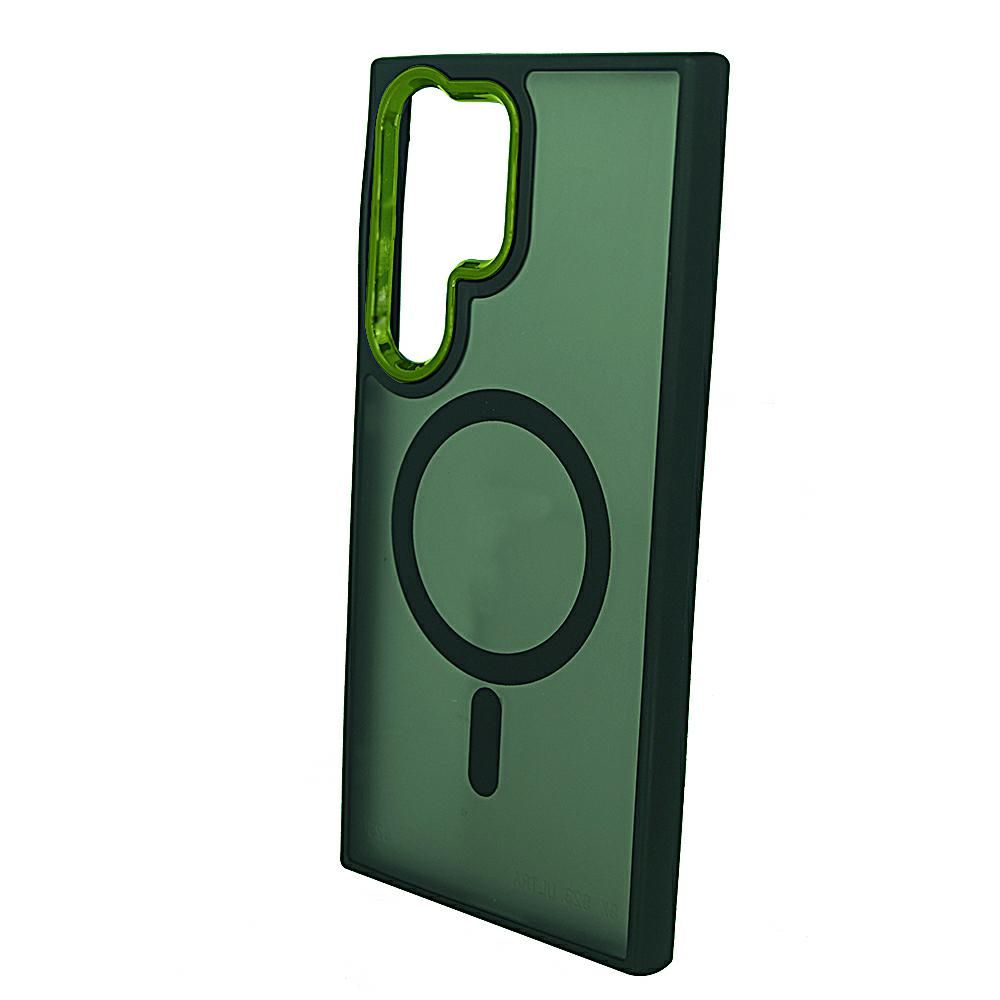 Etui Magsafe Matowe Tpu Do Iphone 14 Pro Zielone Ochrona Ekranu