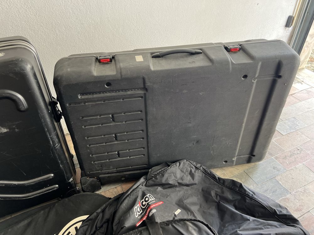 Lote Malas e Sacos de transporte de bicicleta