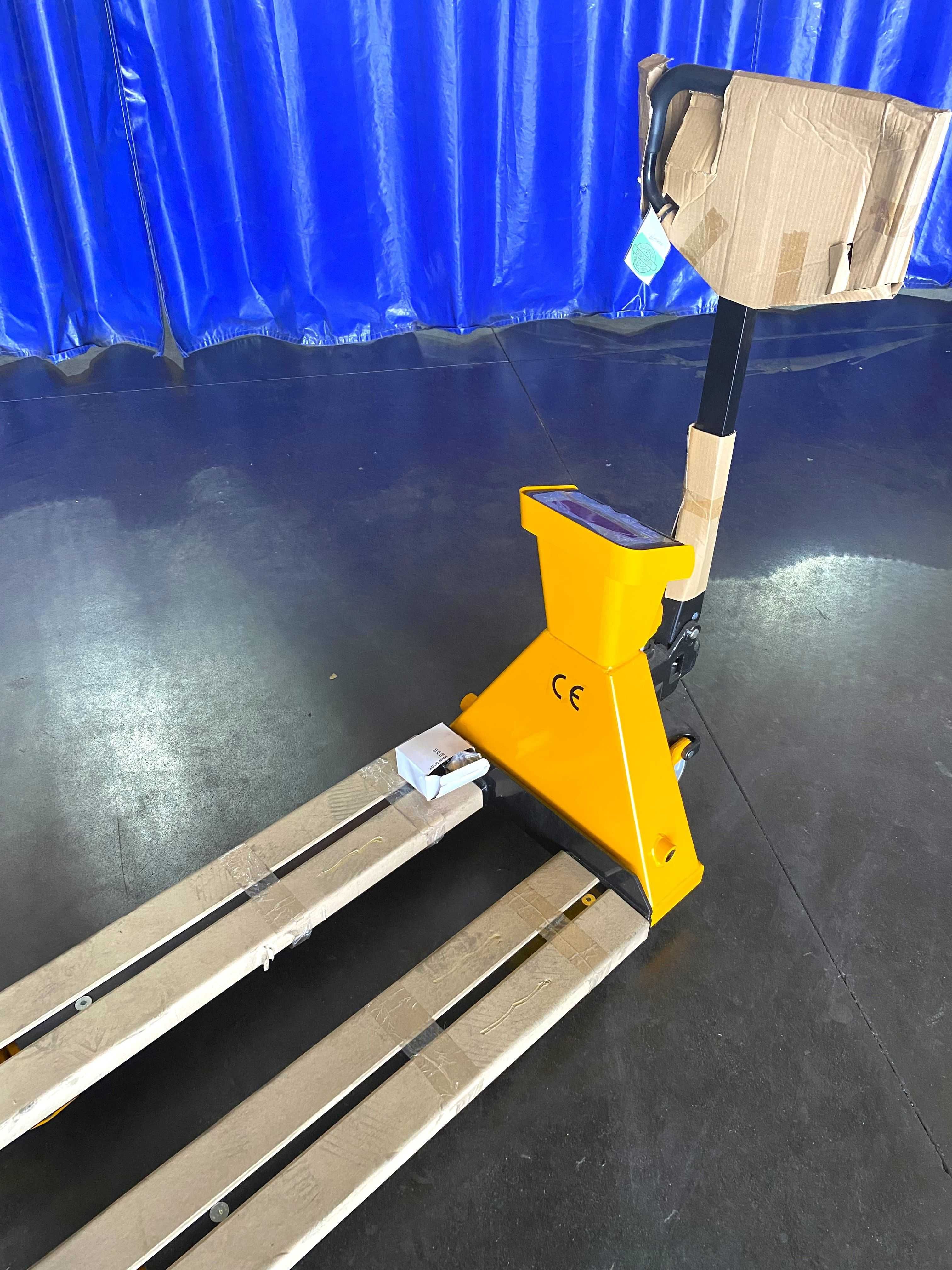 Porta Paletes Manual com Balança e Impressora | 2.000 kg | Usado
