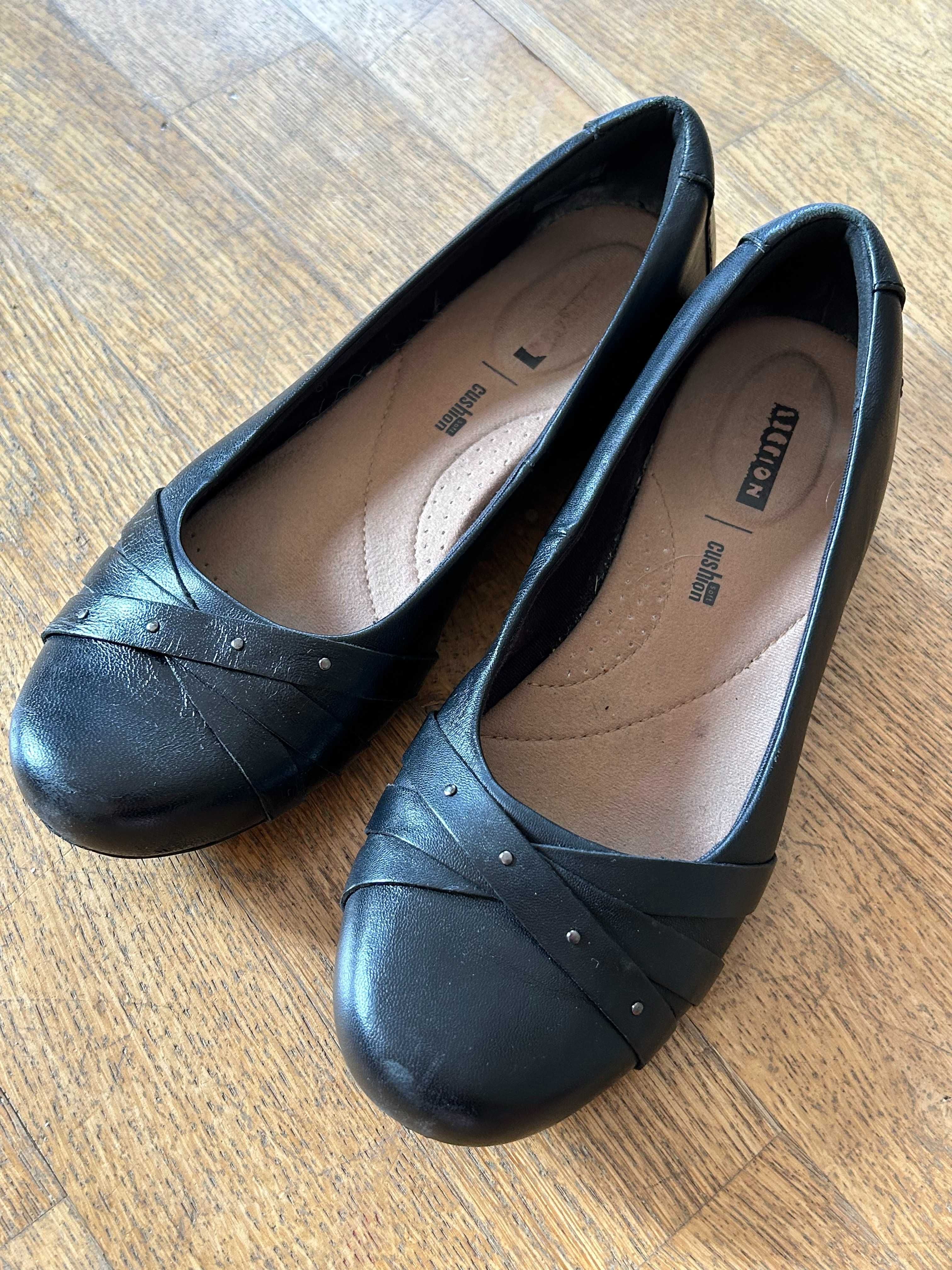 Buty półbuty baleriny Clarks 38