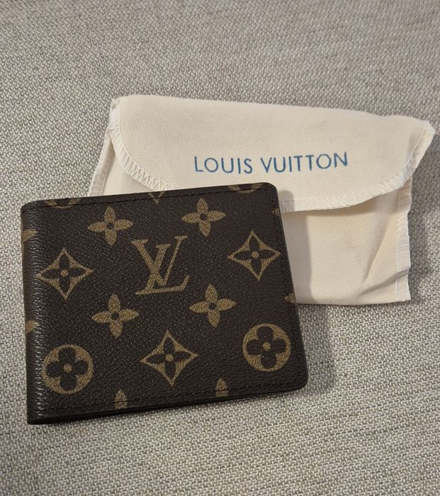 Carteira em pele Louis Vuitton .