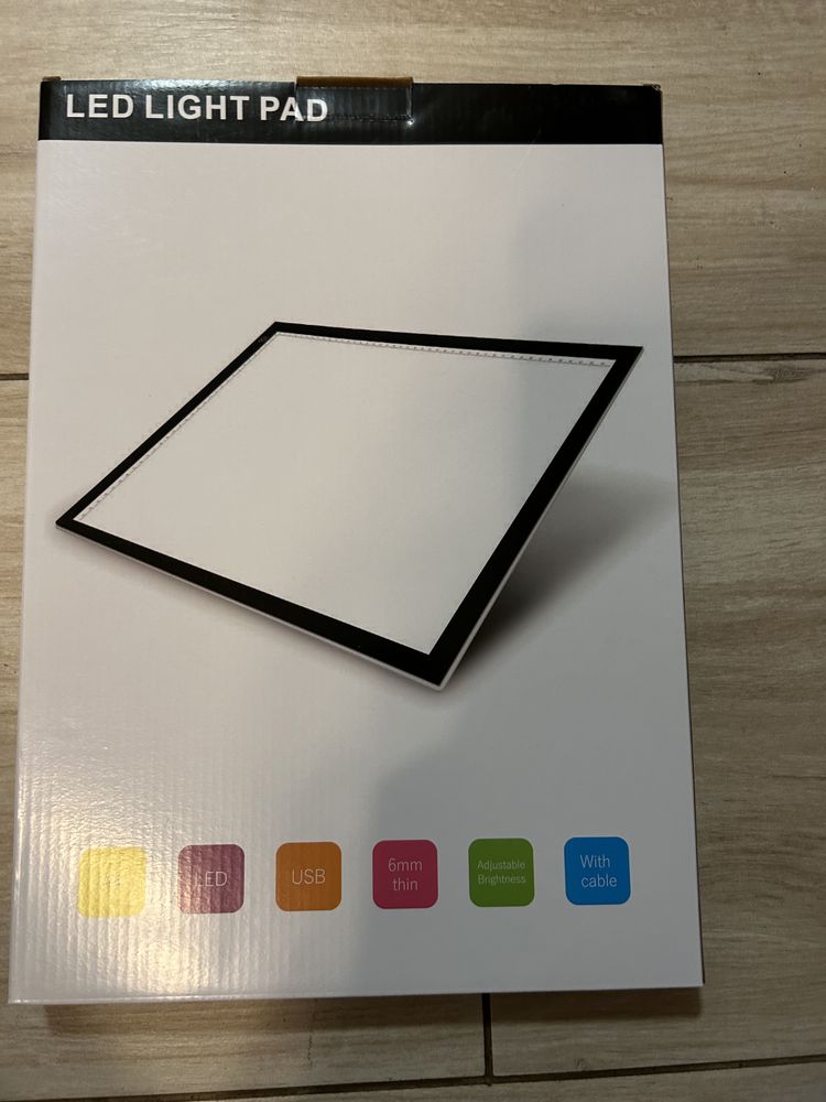 Podkładka świetlna kleślarska A4 Ledlight Pad+etui