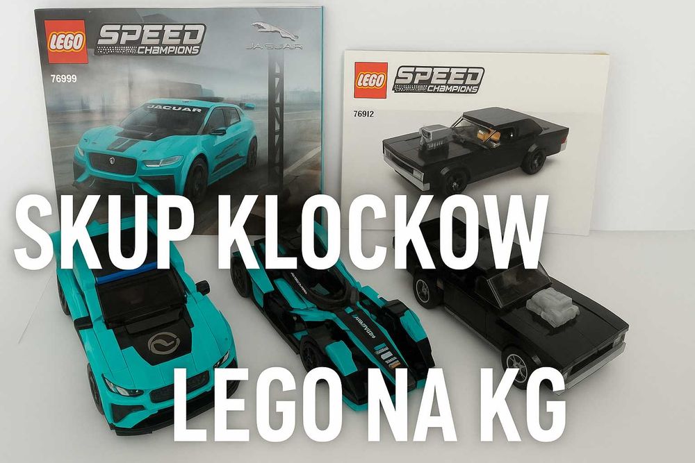 Skup klocków LEGO na wagę  20zł - 130zł / kg zestawy mix Warszawa