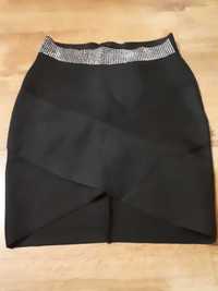 Czarna mini  spódniczka