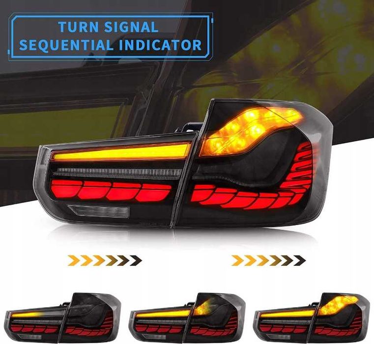 Lampy Tylne OLED BMW F32 F33 F36 F82 M4 GTS SMOKE