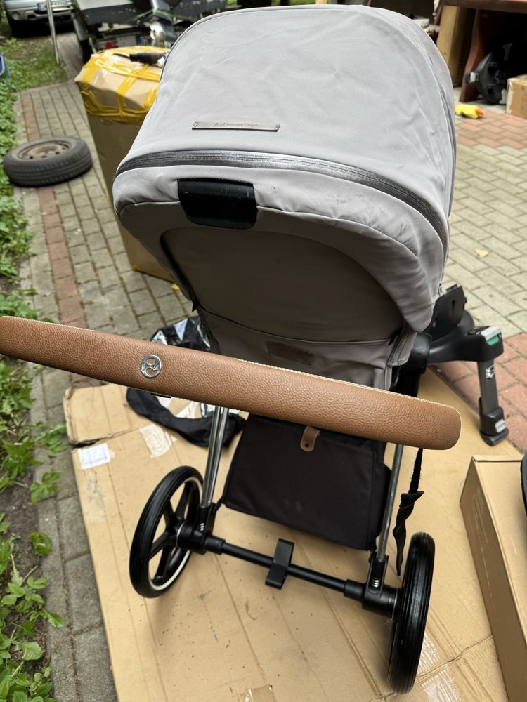 Cybex priam 2.0 soho grey 3w1 dodatki