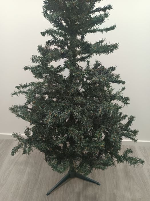 Árvore de natal usada