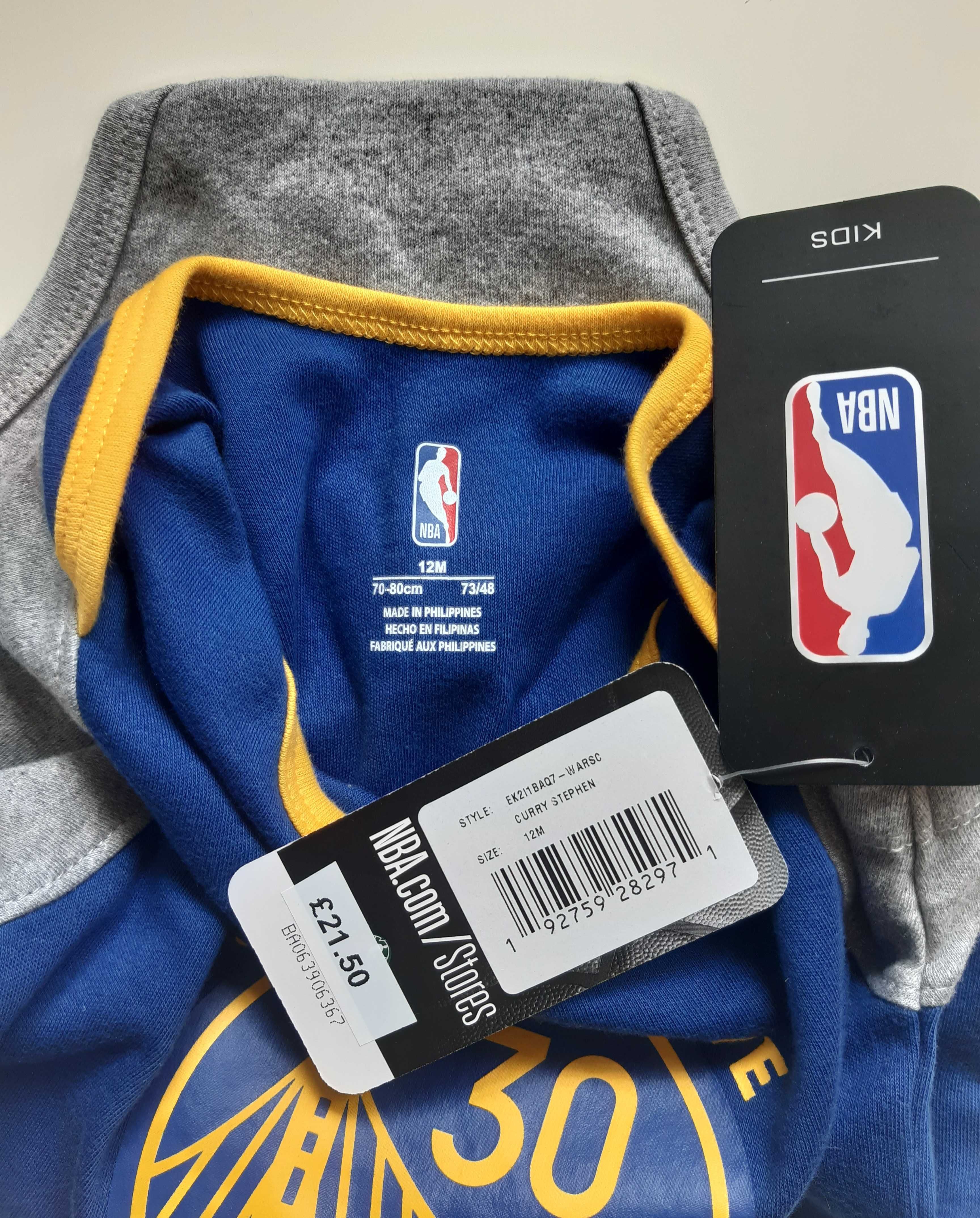 Спортивный боди на мальчика 12 месяцев, 1 год nba