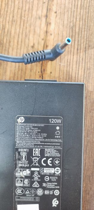 оригінальні зарядки (блоки живлення) HP, Dell