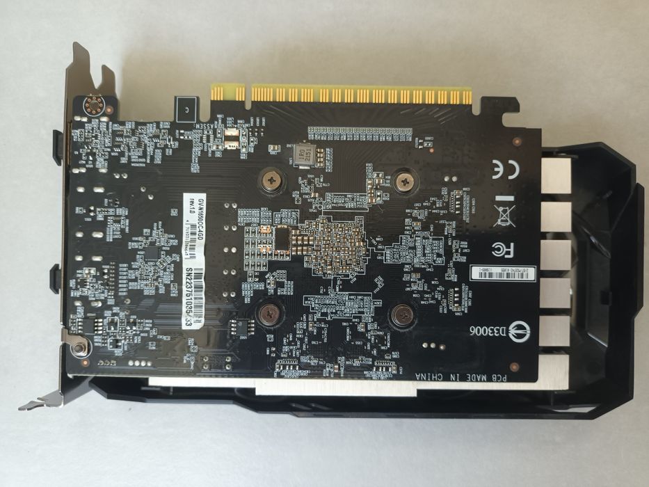 Placa grafica G Force Gtx 1650 OC 4gb da Gigabyte