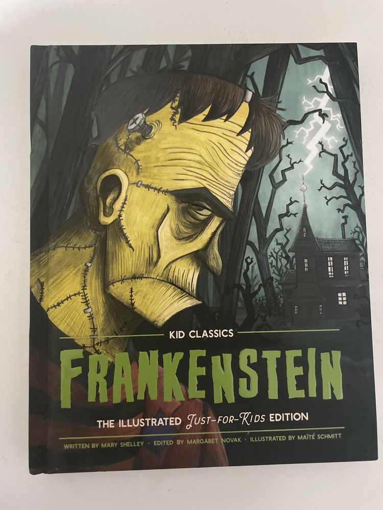 Książka dla dzieci „FRANKENSTEIN”