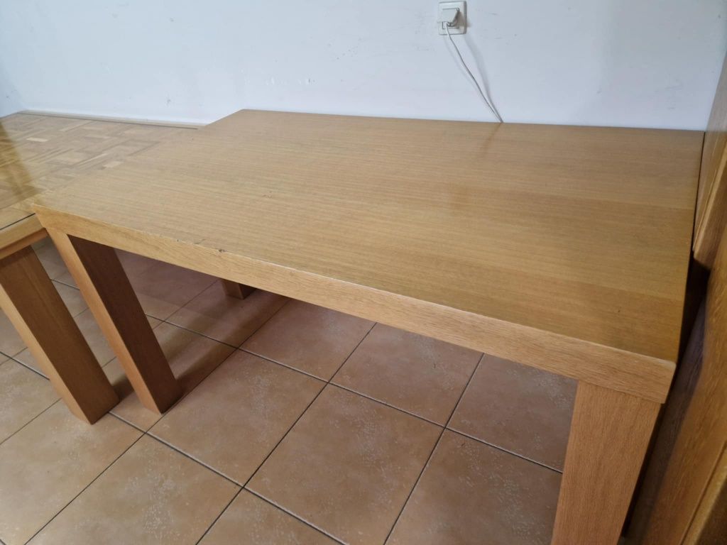 Stół Ława Drewno z Drewna Drewniany 150x85