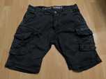 Spodnie, bojówki, krótkie szorty Alpha Industries CREW SHORT 30 czarne