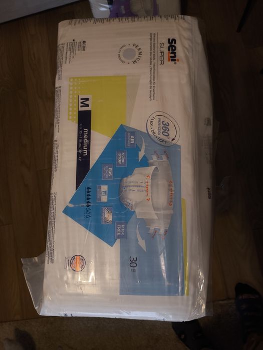 pieluchomajtki rzepy SENI SUPER PLUS M 30szt