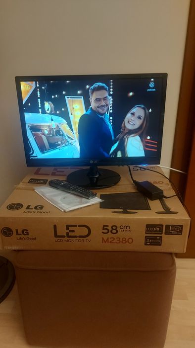 Telewizor LG M2380 Full HD 23" z monitorem Full HD 23"