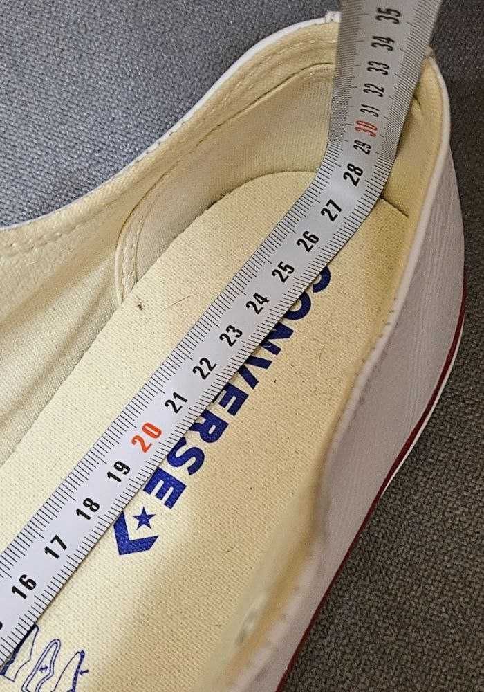 Кожаные белые кеды Converse, р. 44