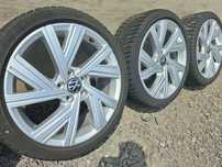 [K35] KOŁA ZIMOWE,ALUFELGI 18' 5x112 ORYGINAŁ VW GTI Golf,Touran,Caddy
