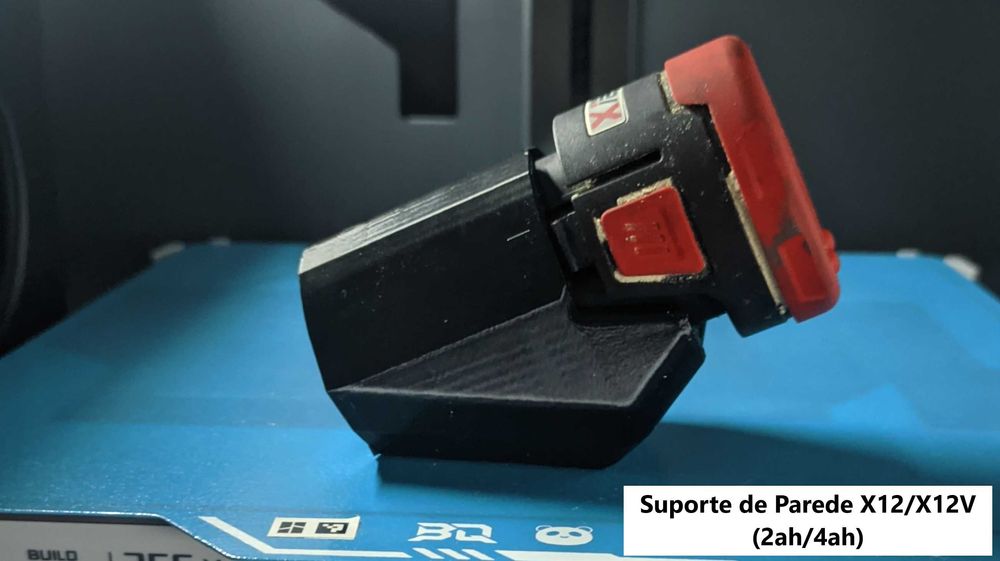Suporte baterias Parkside X12