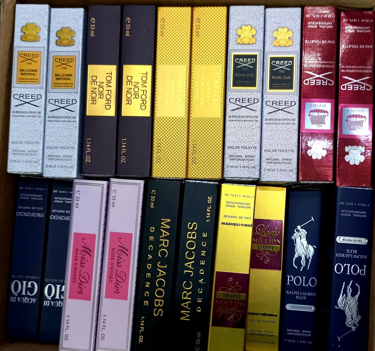 Perfumy 33 ml Kolorowe