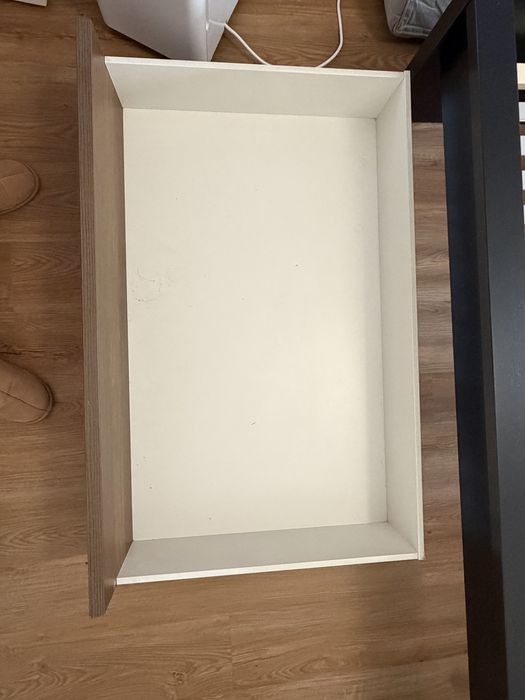 Caixas de arrumação p/ est cama (2 gavetas para cama) MALM IKEA