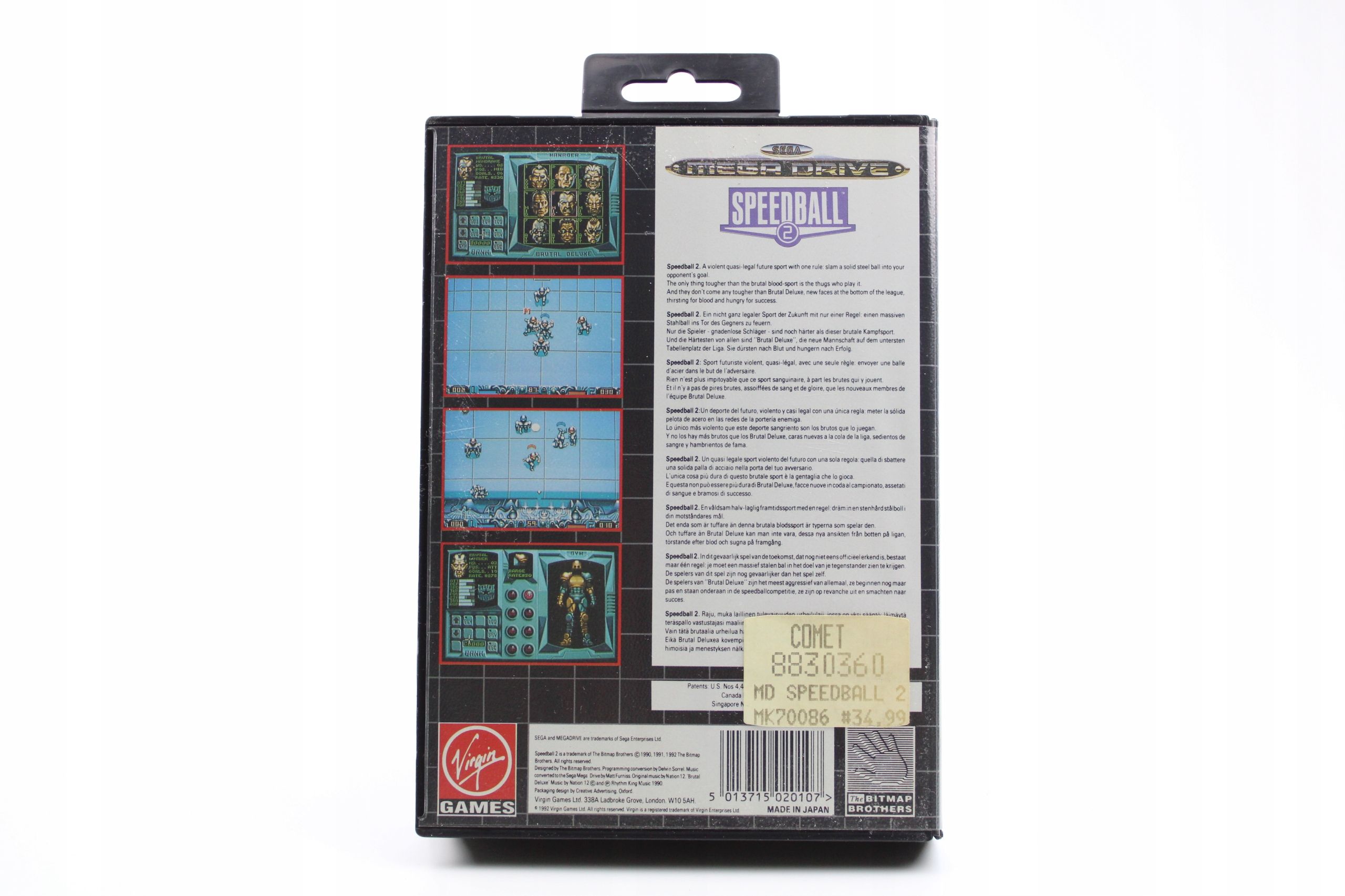 Speedball 2 Sega Mega Drive
