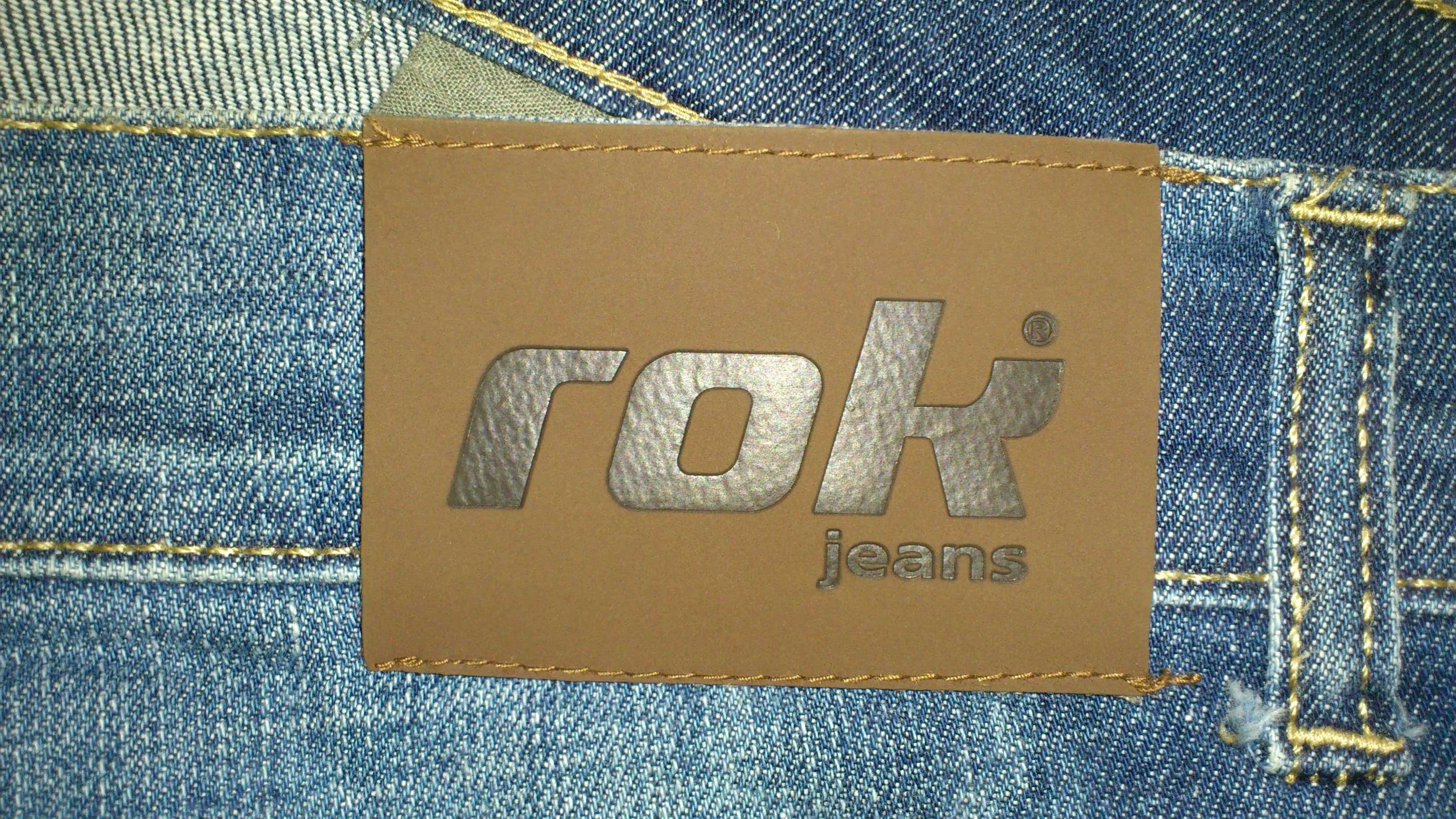 Джинсы рабочие ROK. НОВЫЕ, Испания, р38, синие,плотные,W-47см, L-117см