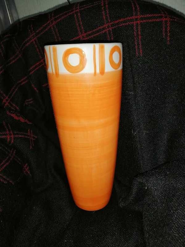 2 Jarras Cerâmica de casco laranja