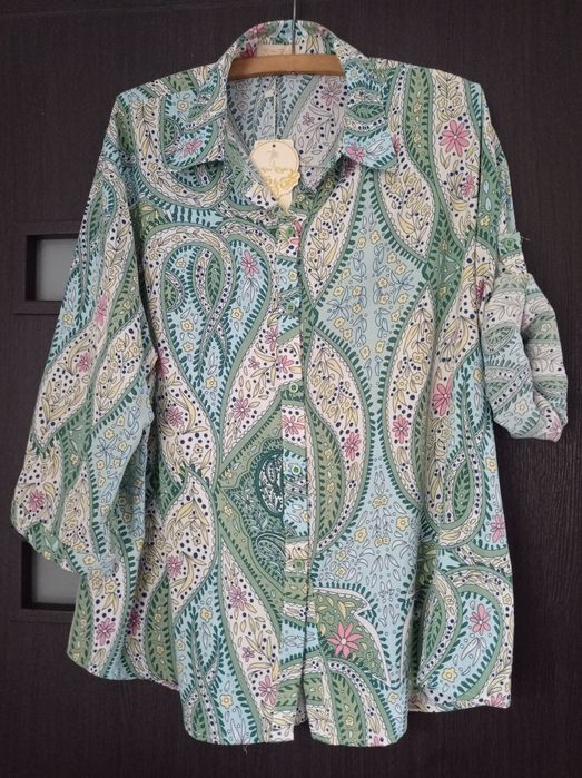 Koszula damska bawełna z wiscosą.