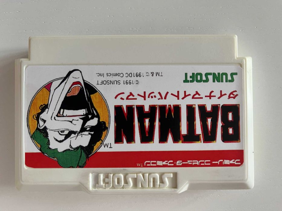 Gra Batman: return od the joker Famicom Pegasus Nes reprodukcja