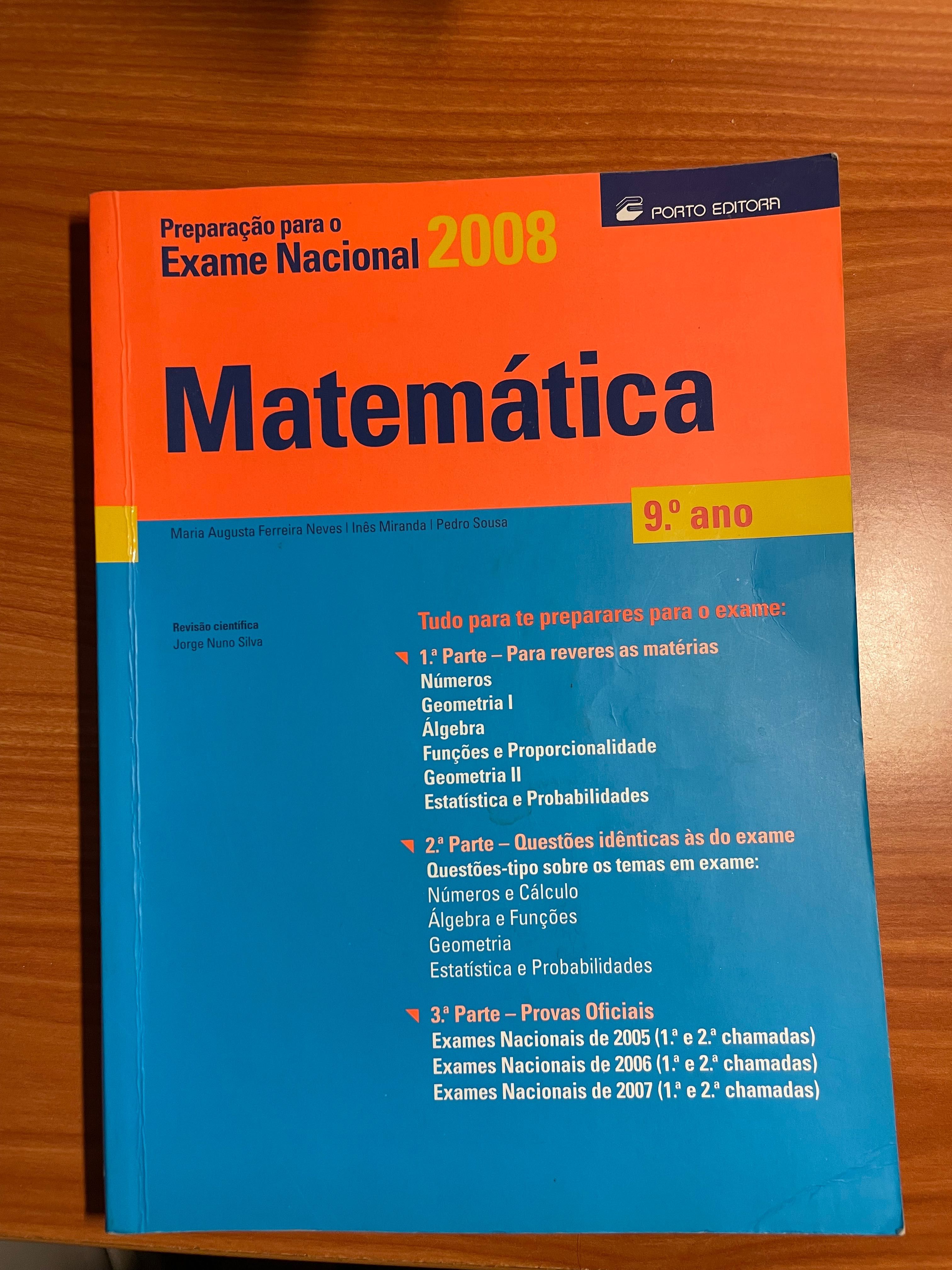 Preparar exame Matemática 9º ano