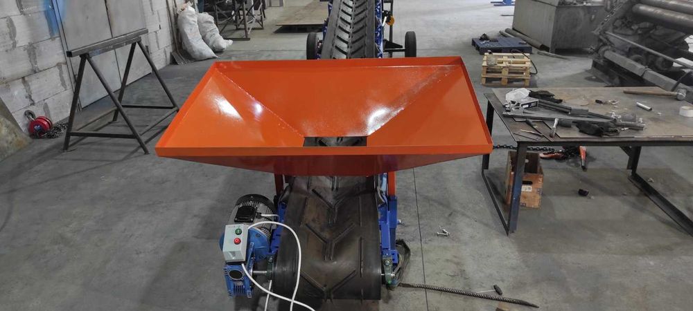 Стрічковий конвеєр, транспортер, ленточный конвейер 300*6000