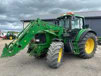 Ciagnik john deere 6820 tuz wom 50 km/h 8000 mtg bdb stan