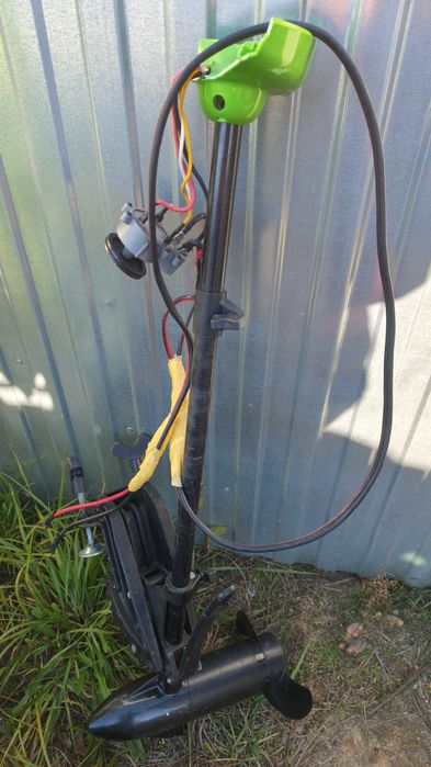 Silnik elektryczny do łódki do pontonu akumulator 100ah