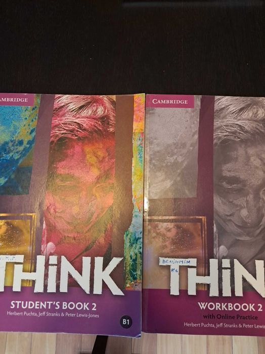 THINK Student's Book + Workbook  COMO NOVOS