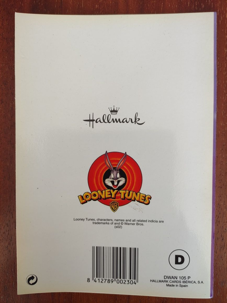 Postal de Natal - Looney Tunes - Novo