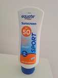Protetor solar Equate Sport SPF 50 com 237 mL