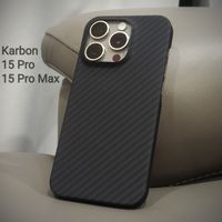 Ультратонкий карбоновый чехол iPhone 15 Pro