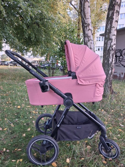 Super stan!! Wózek dziecięcy KinderKraft 2w1 + dodatki do wózka
