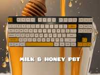 Keycapy Milk&Honey japanese theme