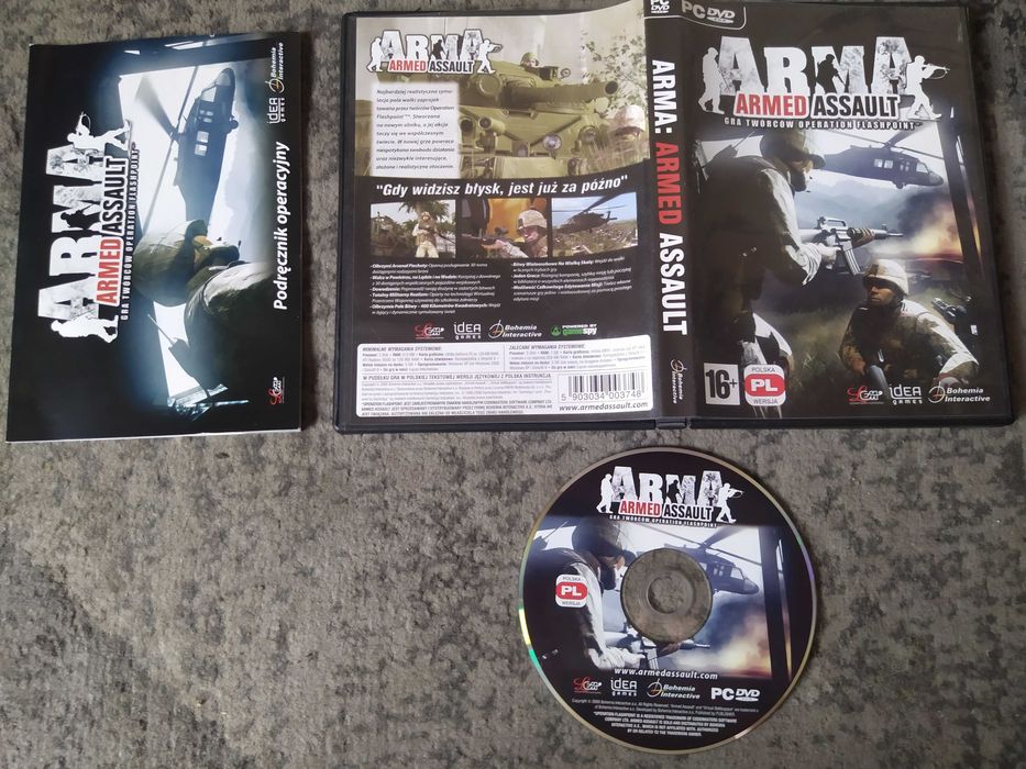 Arma Armed Assault PC DVD PL