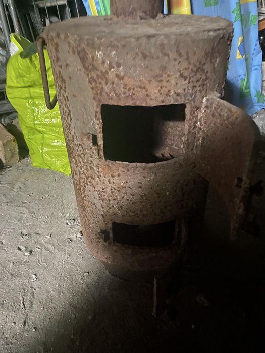 Металева піч Буржуйка