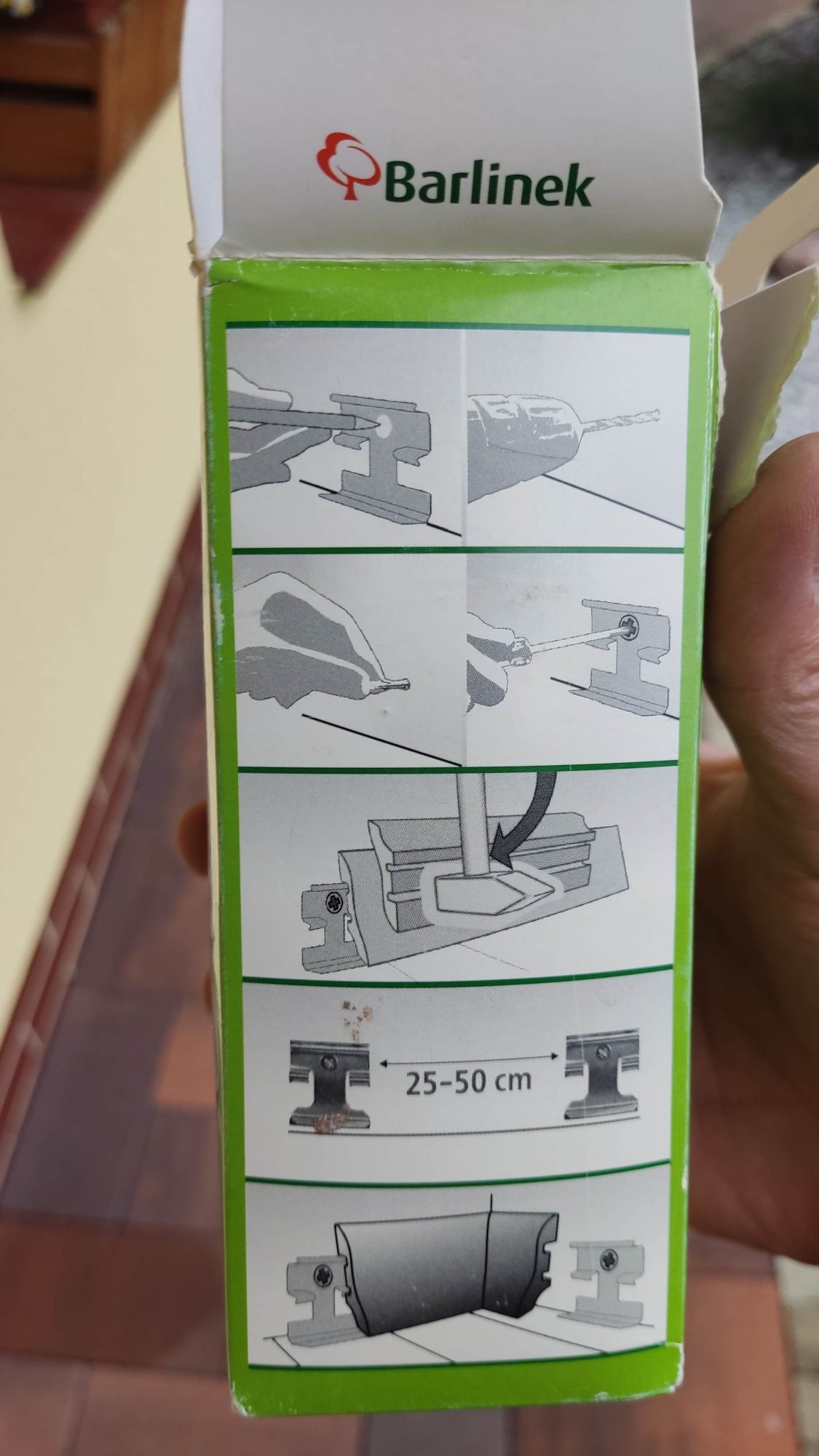 Klipsy montażowe Barclips do listew Barlinek