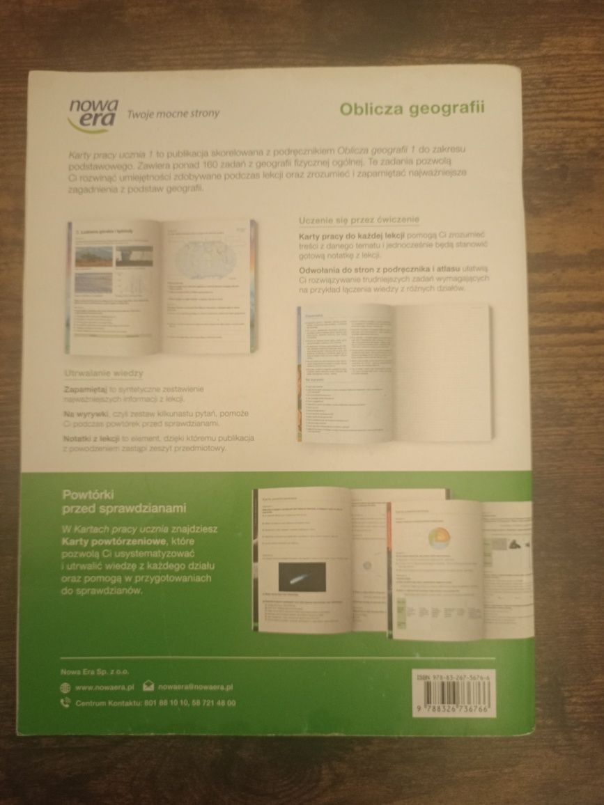 Oblicza geografii 1 ćwiczenia