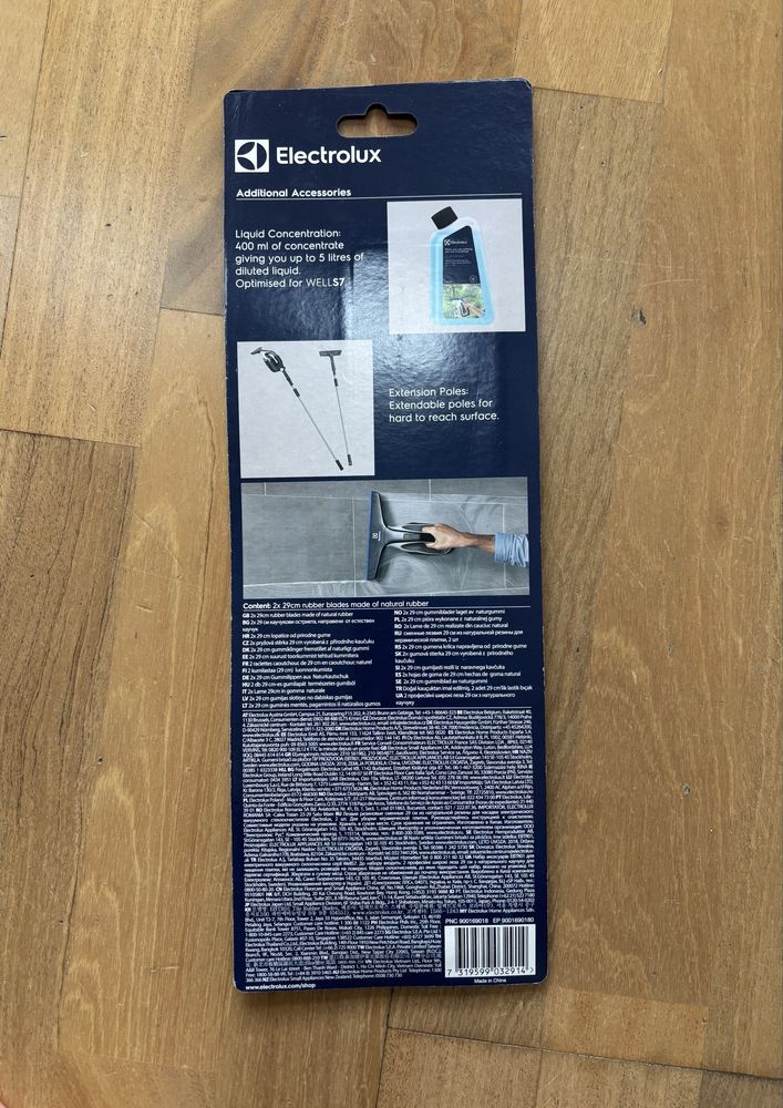 Gumy ELECTROLUX do myjek EBTR01 (2 sztuki)
