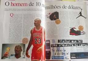 Michael Jordan 10 mil milhões de dólares em revista 1998