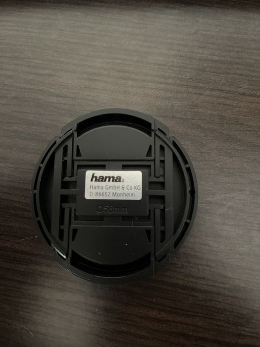 Tampa objetiva diâmetro 58mm