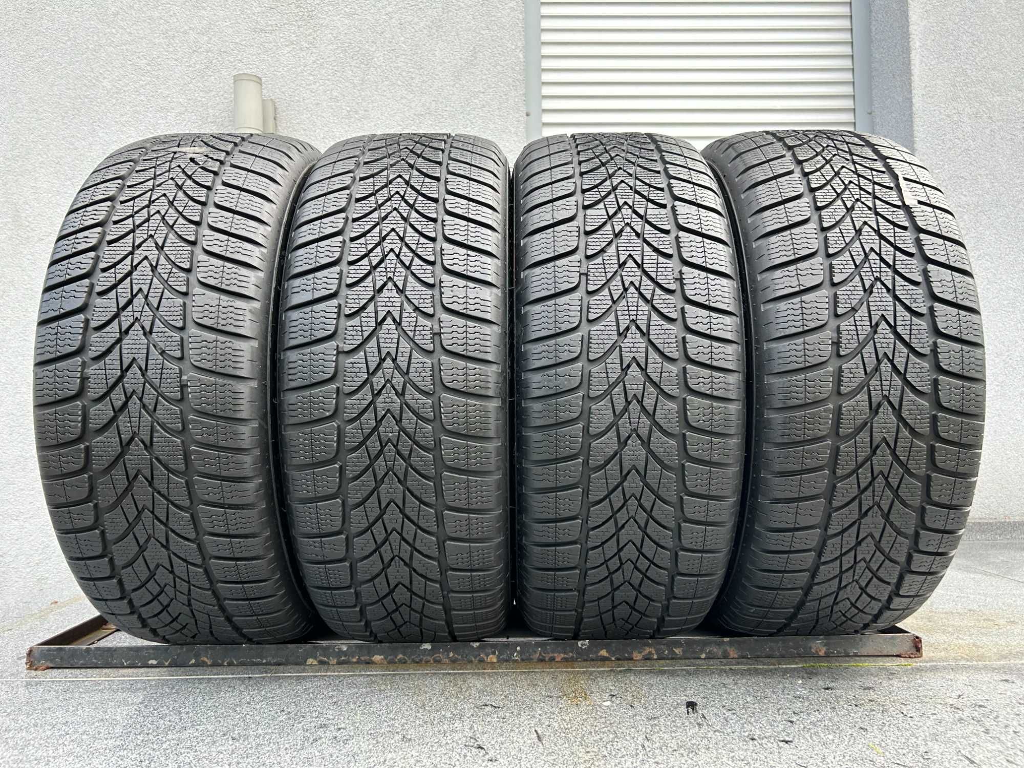 4szt zima 225/55R17 Dunlop 7mm 2020r świetny stan! Poleasingowe! LZ13