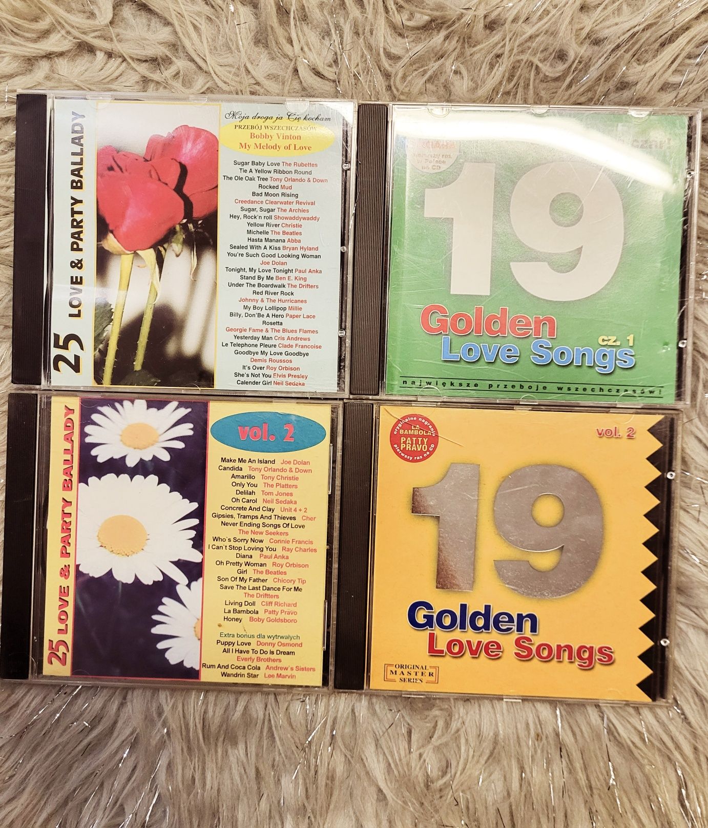 19 Golden Love songs 1 i 2 piosenki miłosne ballady cd