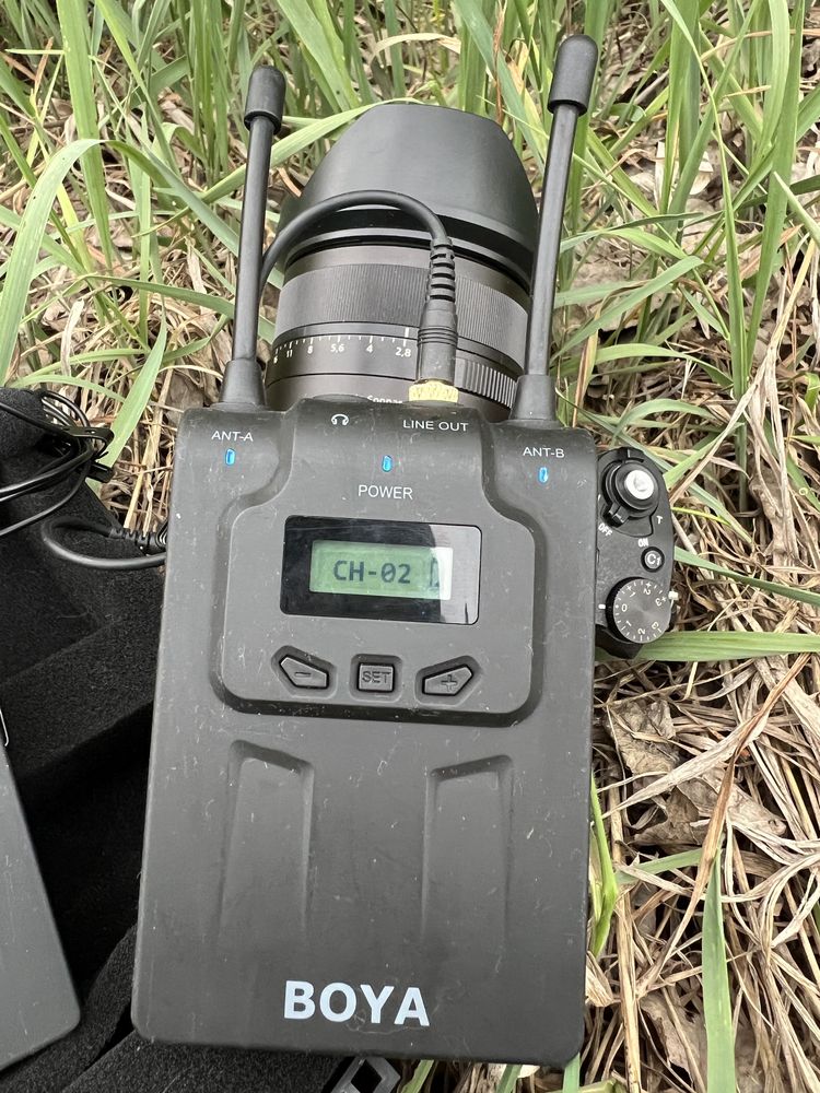 Мікрофони бездротові BOYA BY-WM8 (не RODE, DJI, SYNCO). Гарний стан!